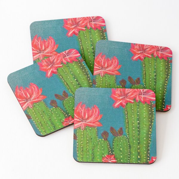 Item preview, Desert Cactus Flowers designed and sold by J Faburrieta.