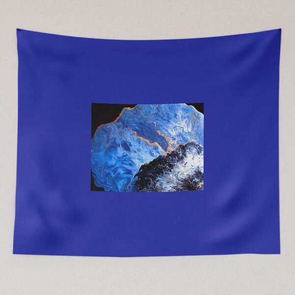 Item preview, Blueish Flower designed and sold by Rina Arling.