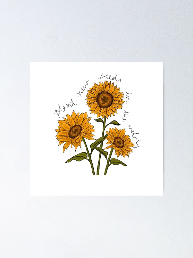 "Harry Styles Sunflower Vol. 6 Lyric Art" Poster for Sale by makbook