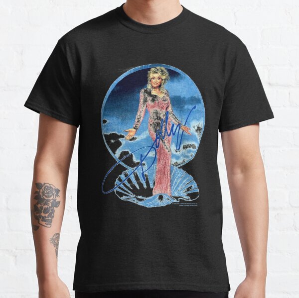 Vintage Dolly Parton White Country Music 80s Classic T-Shirt