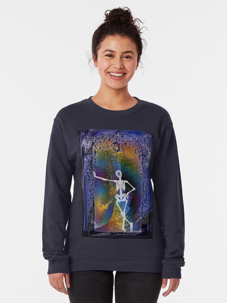 Alternate view of Gateway: Halloween Skeleton Pullover Sweatshirt
