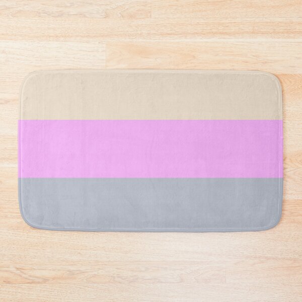 Item preview, BUTTERCREAM - LIGHT PINK - LIGHT GREY- 3 STRIPES BY OZCUSHIONSTOO - CANDY THEME designed and sold by ozcushionstoo.
