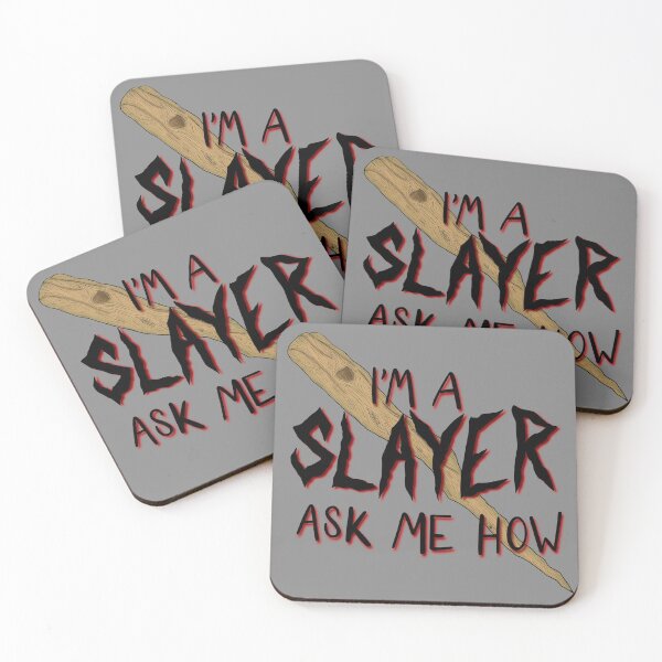 Item preview, I’m a Slayer. Ask Me How. designed and sold by FinalGirlArt.