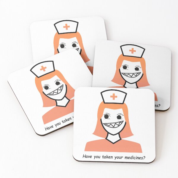 Item preview, Spooky paramedic nurse asking for medicines designed and sold by mayankg1100.