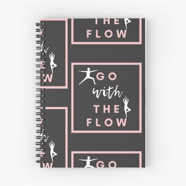 Item preview, IR CON LA FLUJO - posturas de yoga designed and sold by BodyIllumin.