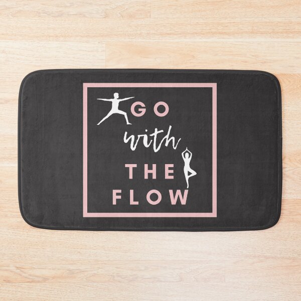 Item preview, GO WITH THE FLOW - yoga poses designed and sold by BodyIllumin.