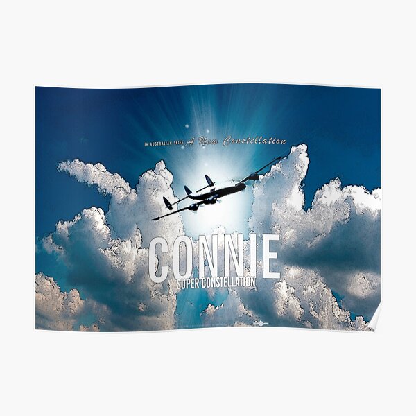 Connie Super Constellation Poster