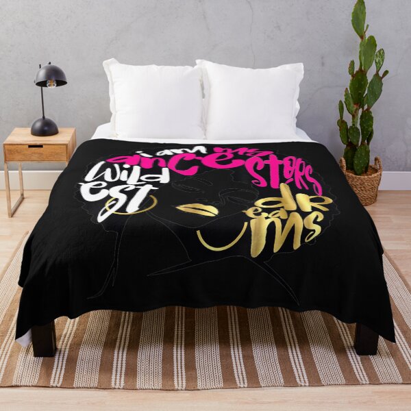 Item preview, My Ancestors Dreams Hot Pink Black Girl Magic designed and sold by PatrykOlszewski.