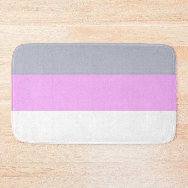 Item preview, LIGHT GREY - LIGHT PINK -WHITE - 3 STRIPES PATTERN BY OZCUSHIONSTOO - CANDY THEME designed and sold by ozcushionstoo.
