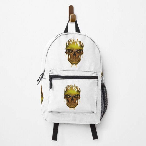 Item preview, Flame Skull - Gold designed and sold by Adamzworld.