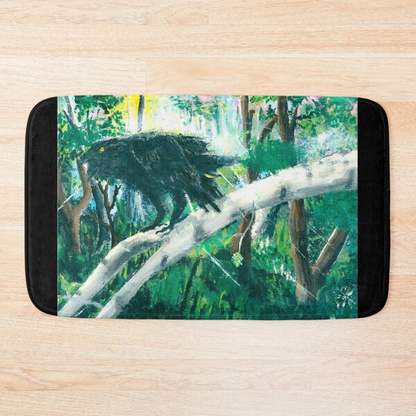 Item preview, Original Acrylic - Crow in the sunrise - Part of a triptych designed and sold by Eejee-SK.
