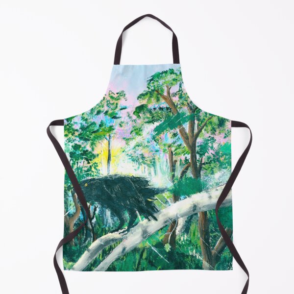 Item preview, Original Acrylic - Crow in the sunrise - Part of a triptych designed and sold by Eejee-SK.