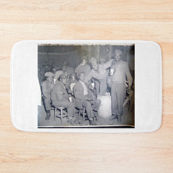 Item preview,  Black US WWII Soldiers on a break from saving the world, having some fun designed and sold by Vintaged.