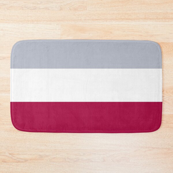 Item preview, GREY - WHITE - RASPBERRY SORBET- 3 STRIPES PATTERN BY OZCUSHIONSTOO - CANDY THEME designed and sold by ozcushionstoo.