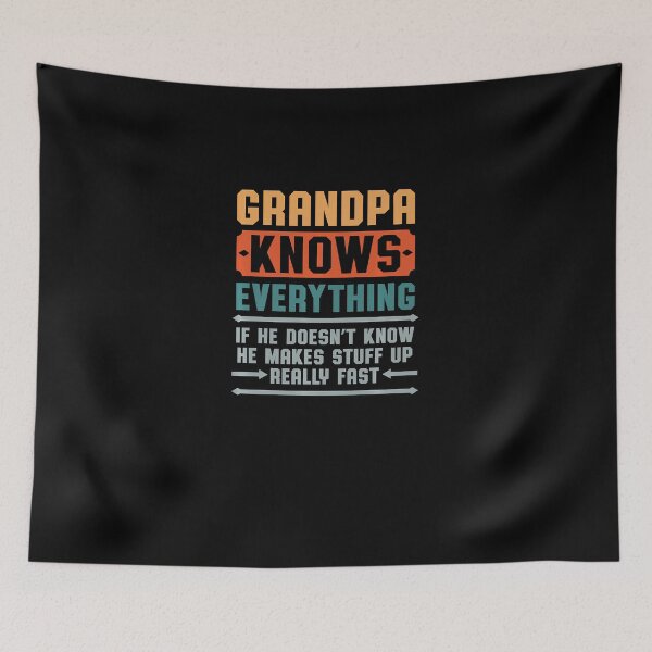 Item preview, Grandpa Knows Everything Shirt Pops Grandpa Christmas Gift Premium  designed and sold by Emilypoissonnie.