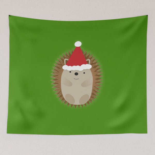 Artikelvorschau, Santa Igel entworfen und verkauft von Hedgie Designs.