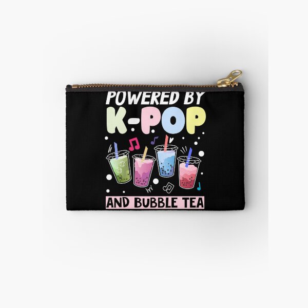 Item preview, Powered by K Pop and Bubble Tea designed and sold by azmndesigns.