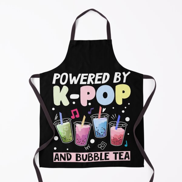 Item preview, Powered by K Pop and Bubble Tea designed and sold by azmndesigns.