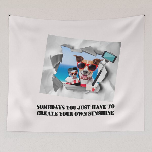 Item preview, Somedays you just have to create your own Sunshine  designed and sold by 1stopselfieshop.