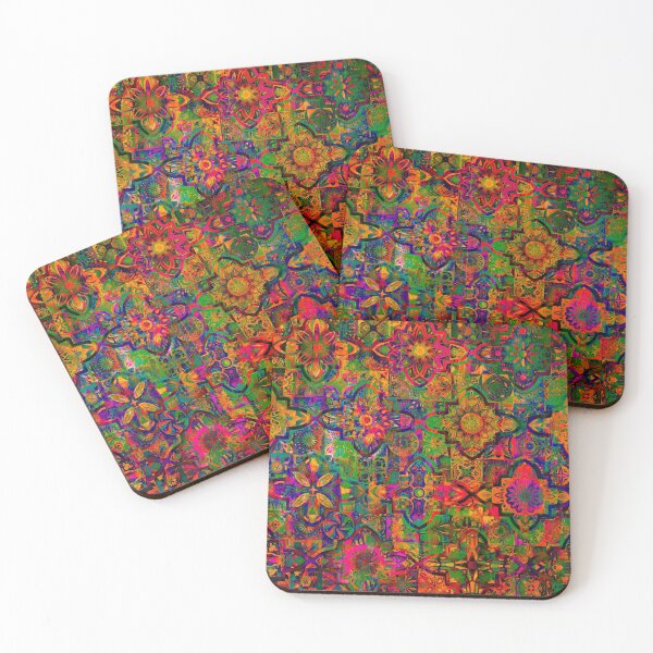 Item preview, Bohemian hippie boho tie dye design designed and sold by Red Witch Art.