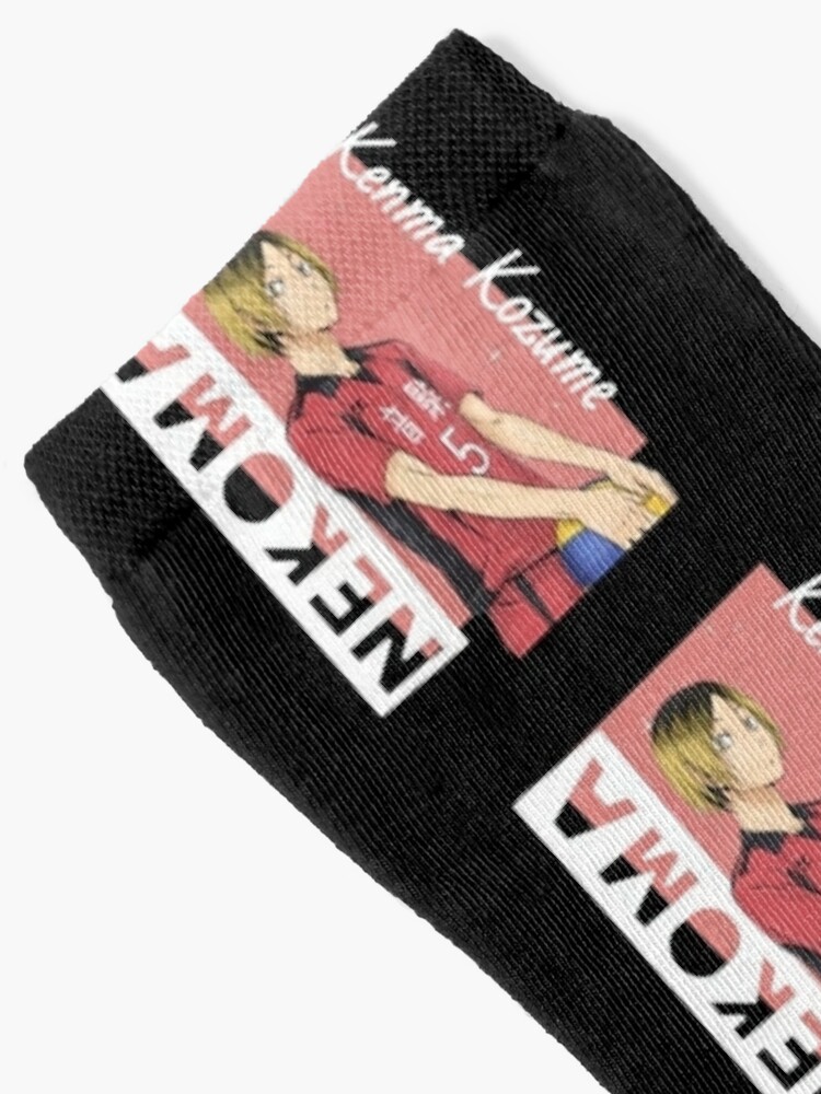 Haikyuu Kenma Kozume Red High Top Canvas Shoes Gift For Fans