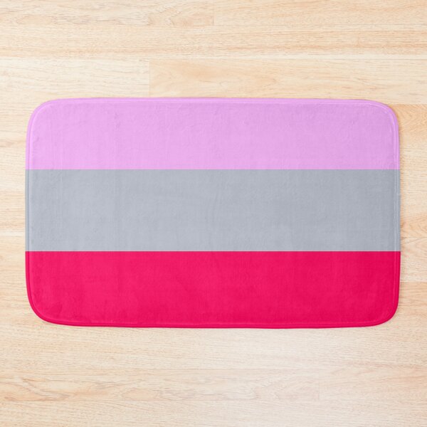Item preview,  LIGHT PINK - LIGHT GREY  - RASPBERRY SORBET - 3 STRIPES PATTERN BY OZCUSHIONSTOO - CANDY THEME designed and sold by ozcushionstoo.