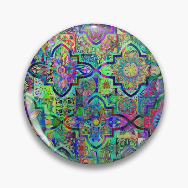 Item preview, Bohemian hippie boho tie dye design designed and sold by Red Witch Art.