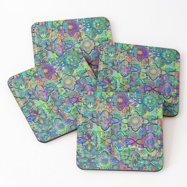 Item preview, Bohemian hippie boho tie dye design designed and sold by Red Witch Art.