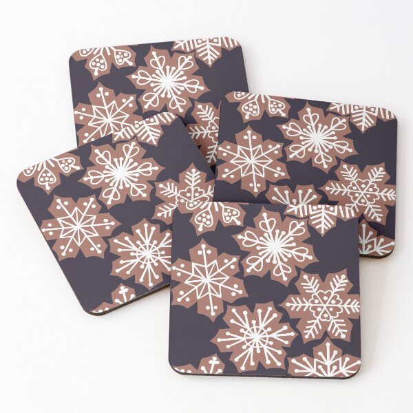 Item preview,  Holiday Snowflake Cookies, digital art designed and sold by Amelia Gluba.