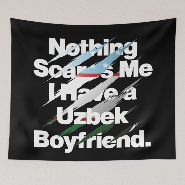 Item preview, Nothing Scares Me I Have a Uzbek Boyfriend designed and sold by elhefe.