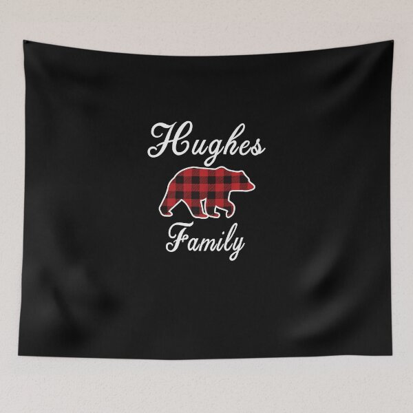 Artikelvorschau, HUGHES Family Bear Red Plaid Weihnachtspyjama Männer Frauen Geschenk Premium entworfen und verkauft von Emilypoissonnie.