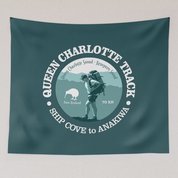 Item preview, Queen Charlotte Track (T) designed and sold by curranmorgan.