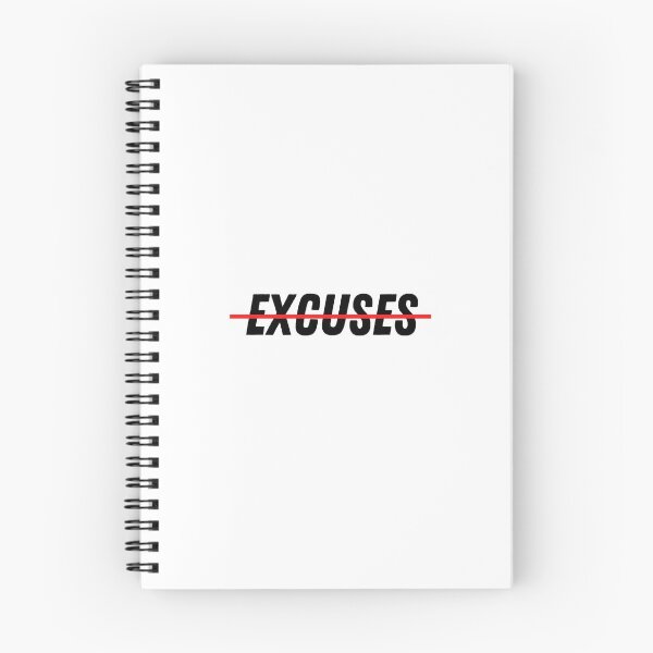 Item preview, No Excuses designed and sold by Jonathan Dessins.