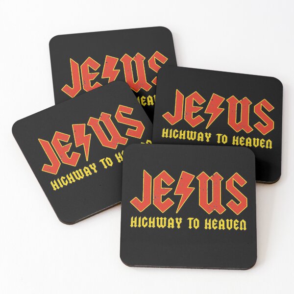 Item preview, Distressed Jesus Highway To Heaven Jesus Superhero designed and sold by Noahlaz.