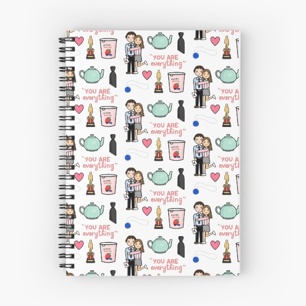 Item preview, The Office Doodles (Jim and Pam)- White designed and sold by cutermelon.