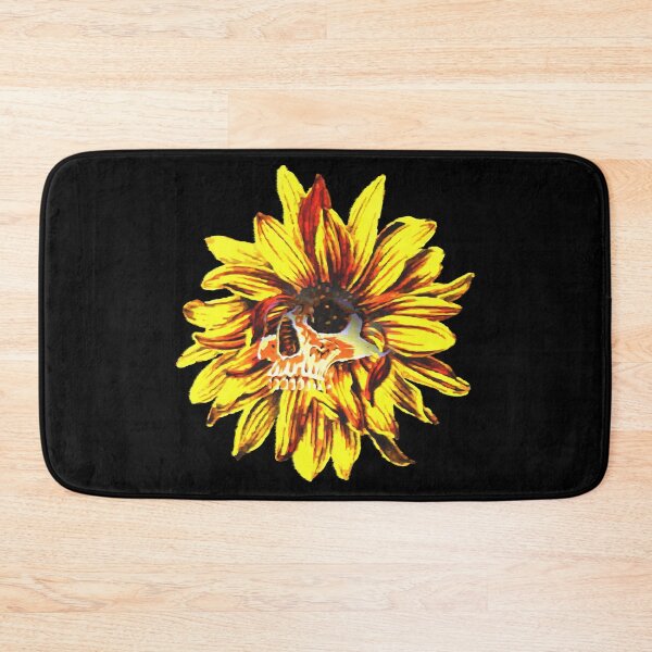 Item preview, Sunflower skeleton halloween designed and sold by Made-By-Art.