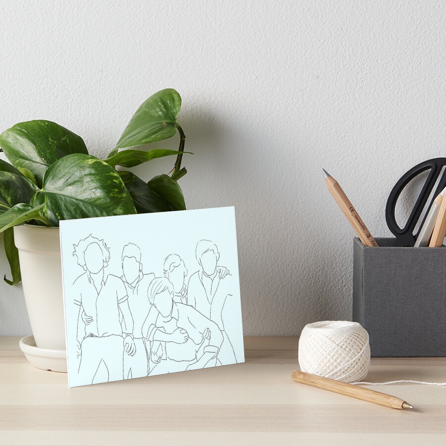 Item preview, Art Board Print designed and sold by emblan.