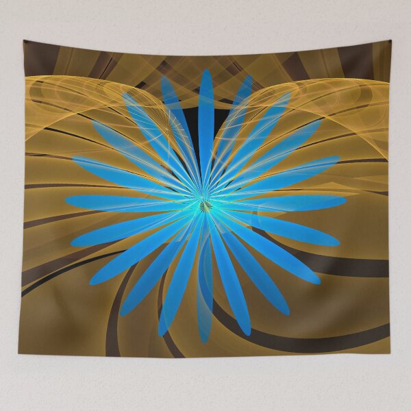 Item preview, Flower Blue Gerber Daisy designed and sold by IssyDesigns.