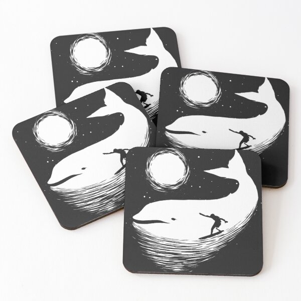 Item preview, Surfing Whale designed and sold by GeniusDesignArt.