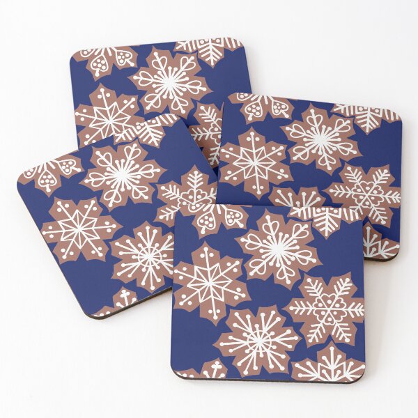 Item preview, Holiday Snowflake Cookies, digital art designed and sold by Amelia Gluba.