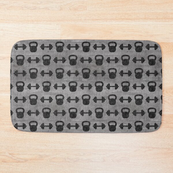 Item preview, kettlebells and dumbbells designed and sold by Nicole Stewart.