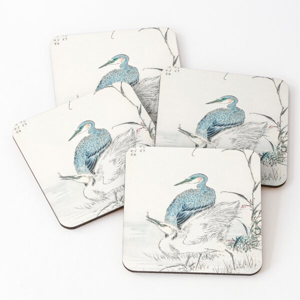 Item preview, night heron and little egret illustration 29510389908 designed and sold by Bird-Lore.