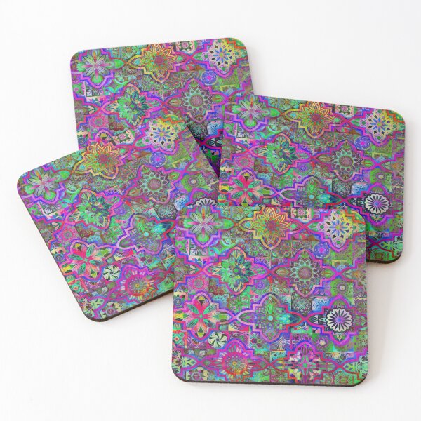 Item preview, Bohemian hippie boho tie dye design designed and sold by Red Witch Art.