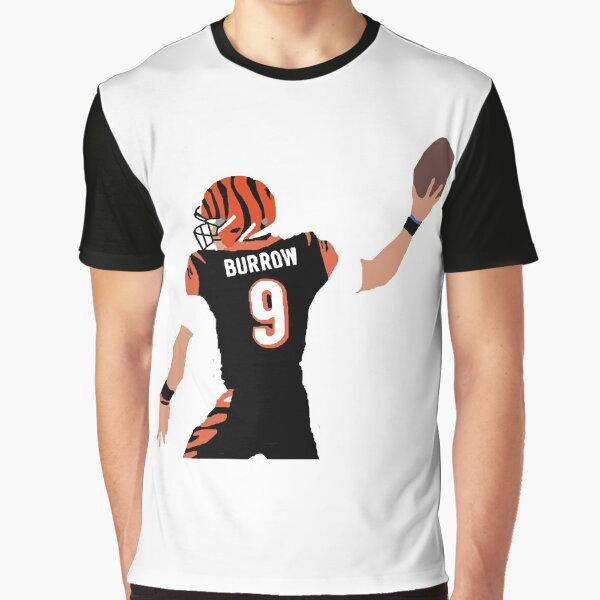 Joe Burrow Bengals White Active T-Shirt for Sale by ryanclark12