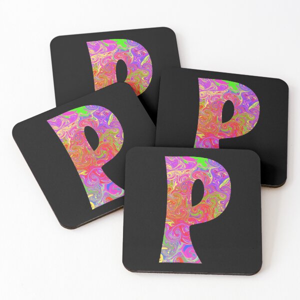 Item preview, Monogram Tie Dye Initial Letter P designed and sold by Lartheviking.
