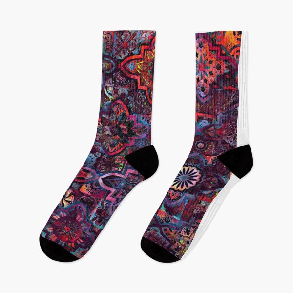 Item preview, Bohemian hippie boho tie dye design designed and sold by Red Witch Art.