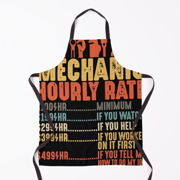 Item preview, Mechanic Hourly Rate Shirt Funny Mechanist Gifts For Men designed and sold by mbybdi.
