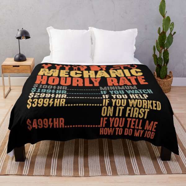 Item preview, Mechanic Hourly Rate Shirt Funny Mechanist Gifts For Men designed and sold by mbybdi.