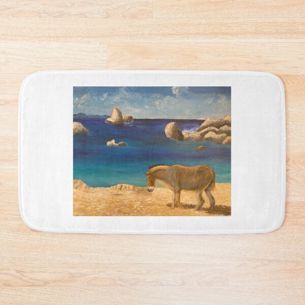 Item preview, Small Corsican donkey painting designed and sold by Vanessaart.