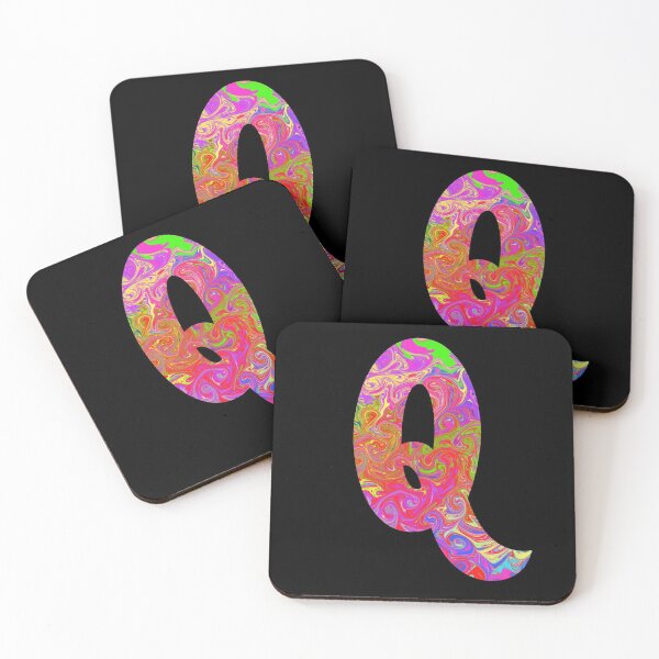 Item preview, Monogram Tie Dye Initial Letter Q designed and sold by Lartheviking.